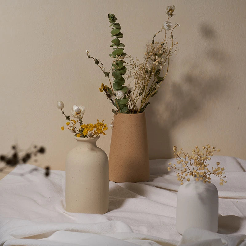 Simple Ceramic Nordic Style Vase