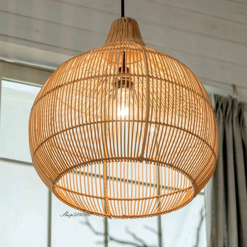 Handmade Rattan Pendant Lamp