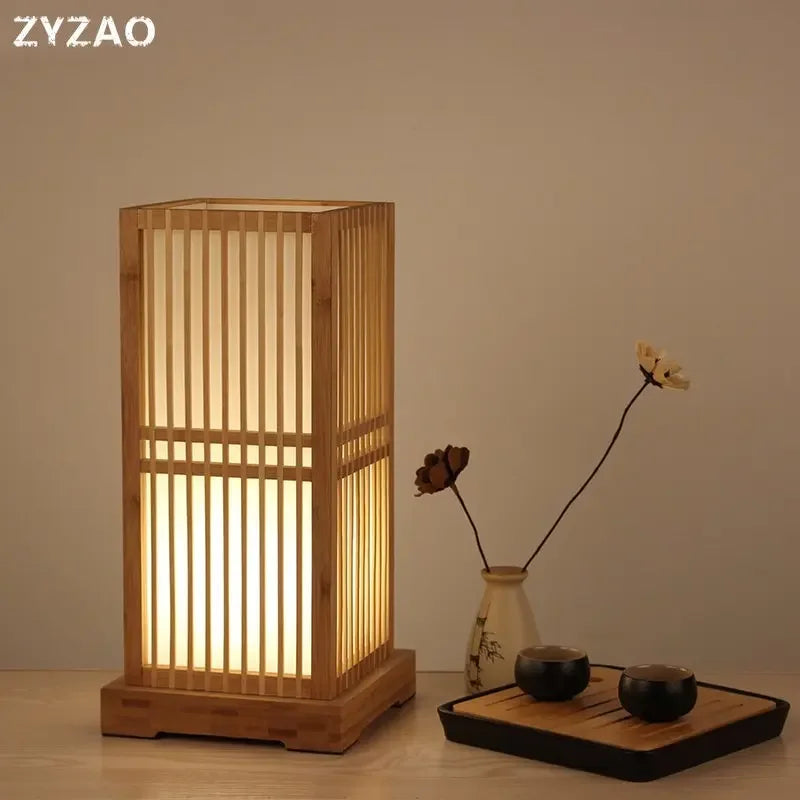 Japanese Bamboo Lamp