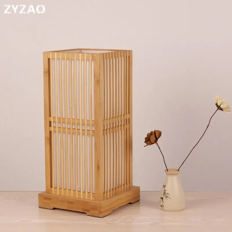 Japanese Bamboo Lamp