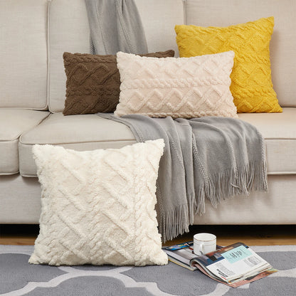 Cable Knit Throw Pillow Cover