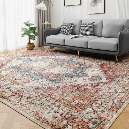 Large Printed Persian Living Room Rug