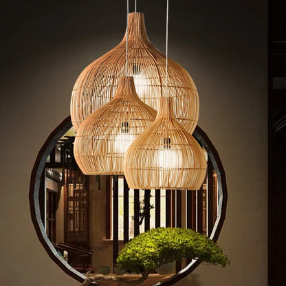 Handmade Rattan Pendant Lamp