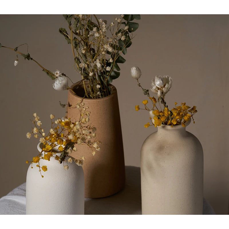 Simple Ceramic Nordic Style Vase