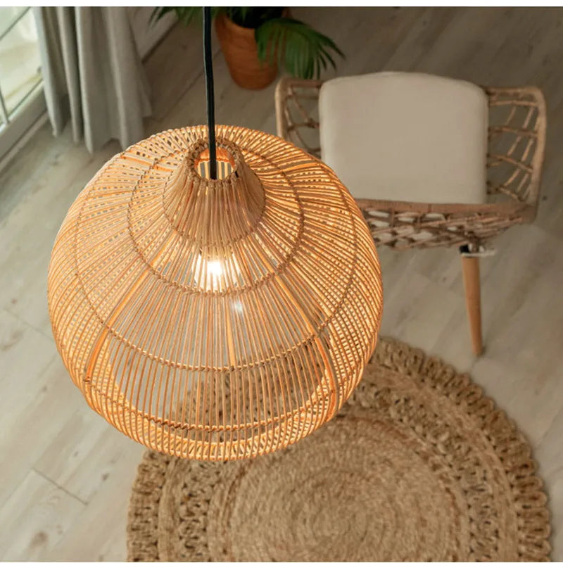 Handmade Rattan Pendant Lamp