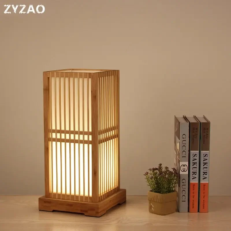 Japanese Bamboo Lamp