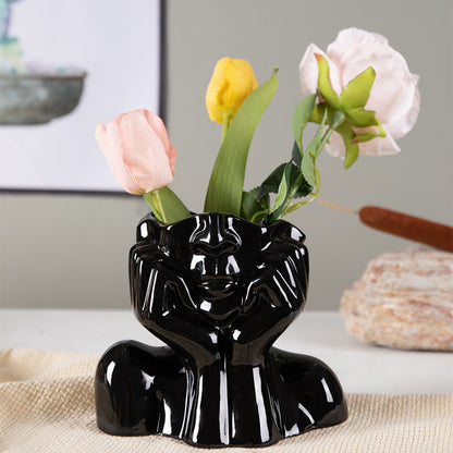 Home Decor Ceramic Sculpture Vase