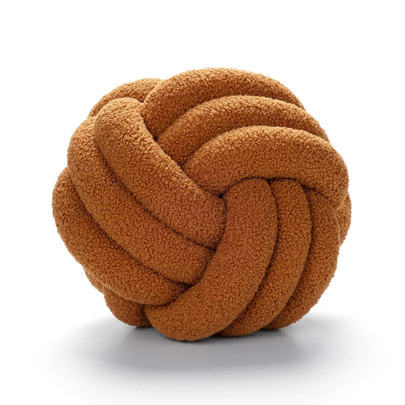 Wool Knotted Bubble Pillow